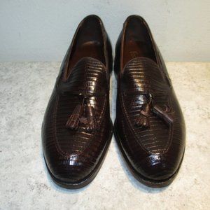 FootJoy Classics Genuine Lizard Tassel Loafers 9.5